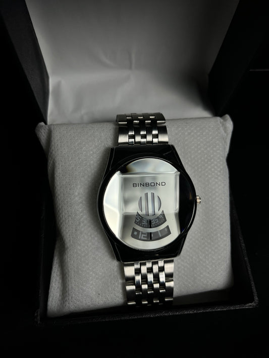 DAFFY BINBOND PREMIUM QUALITY CLASSIC DIAMOND SHAPE GLASS WATCH