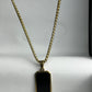 DAFFY MIDNIGHT GOLD PREMIUM QUALITY GOLDEN PENDANT