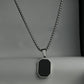 DAFFY OBSIDIAN EDGE PREMIUM QUALITY BLACK PENDANT